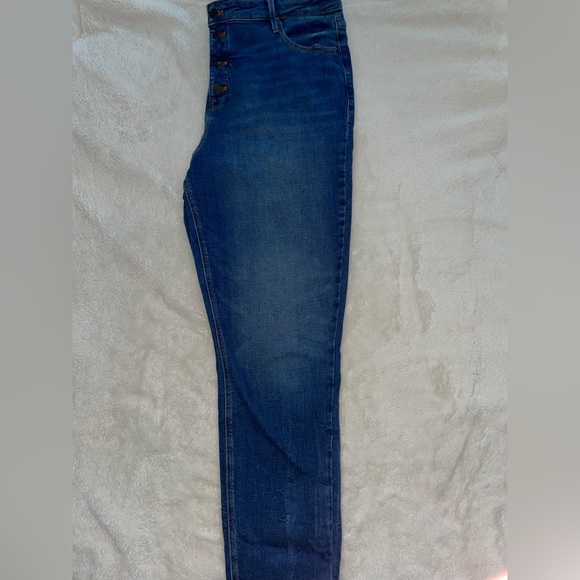 High waisted blue jeans - Picture 1 of 5